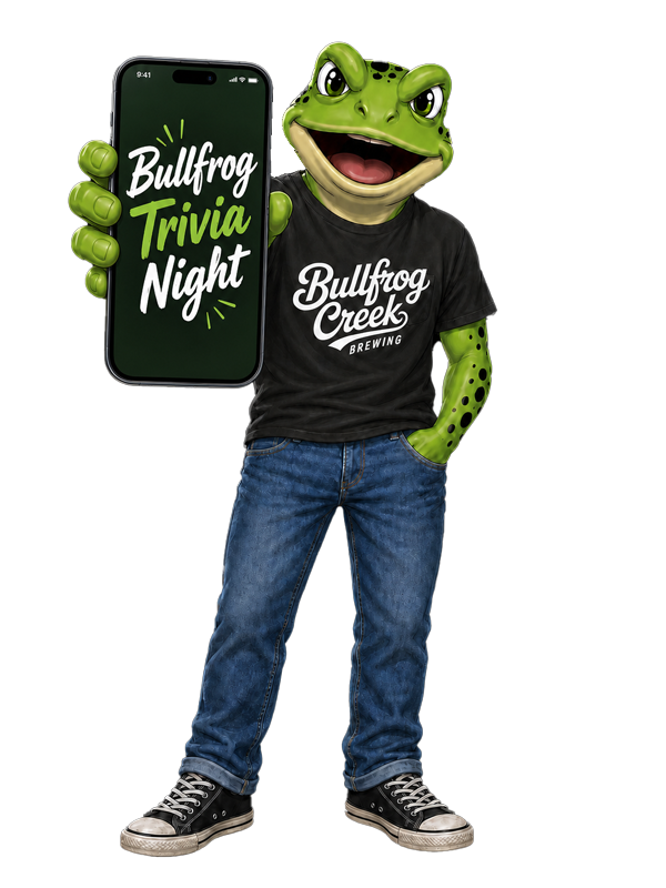 Bullfrog mascot